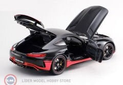 1:18 Almost Real 2017 Mercedes Benz AMG GT R Black With Red Stripe