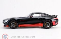 1:18 Almost Real 2017 Mercedes Benz AMG GT R Black With Red Stripe