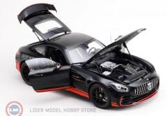 1:18 Almost Real 2017 Mercedes Benz AMG GT R Black With Red Stripe