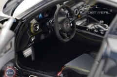 1:18 Almost Real 2017 Mercedes Benz AMG GT R Black With Red Stripe