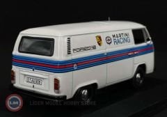 1:43 Minichamps 1972 Volkswagen T2 Transporter Porsche Renndienst  Martini Design