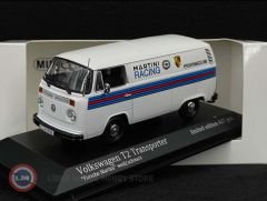 1:43 Minichamps 1972 Volkswagen T2 Transporter Porsche Renndienst  Martini Design