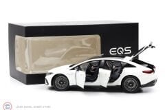 1:18 NZG 2022 Mercedes Benz EQS V297 Opalite White