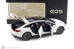 1:18 NZG 2022 Mercedes Benz EQS V297 Opalite White