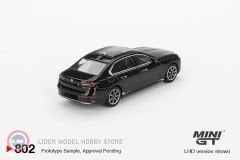 1:64 Mini GT 2024 BMW I7 EDRIVE50 BLACK SAPPHIRE