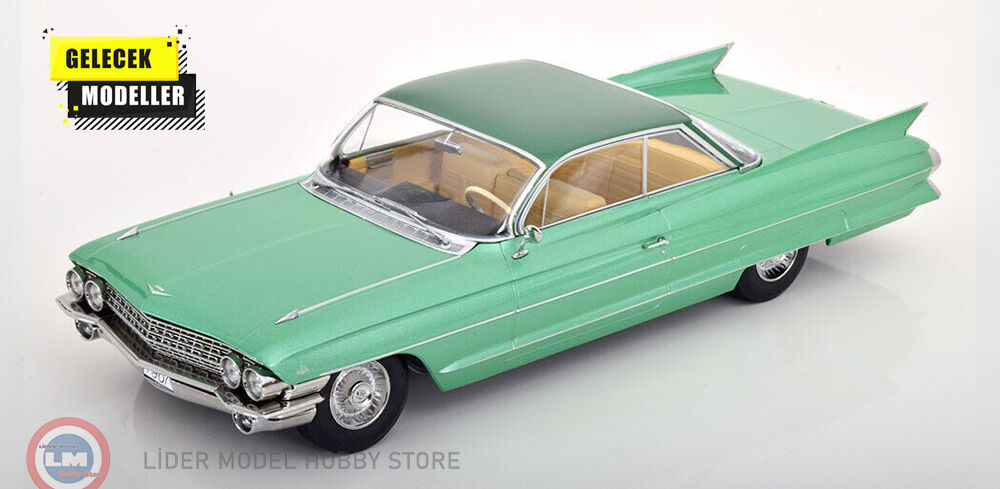 1:18 KK Scale 1961 Cadillac Series 62 Coupe DeVille 1