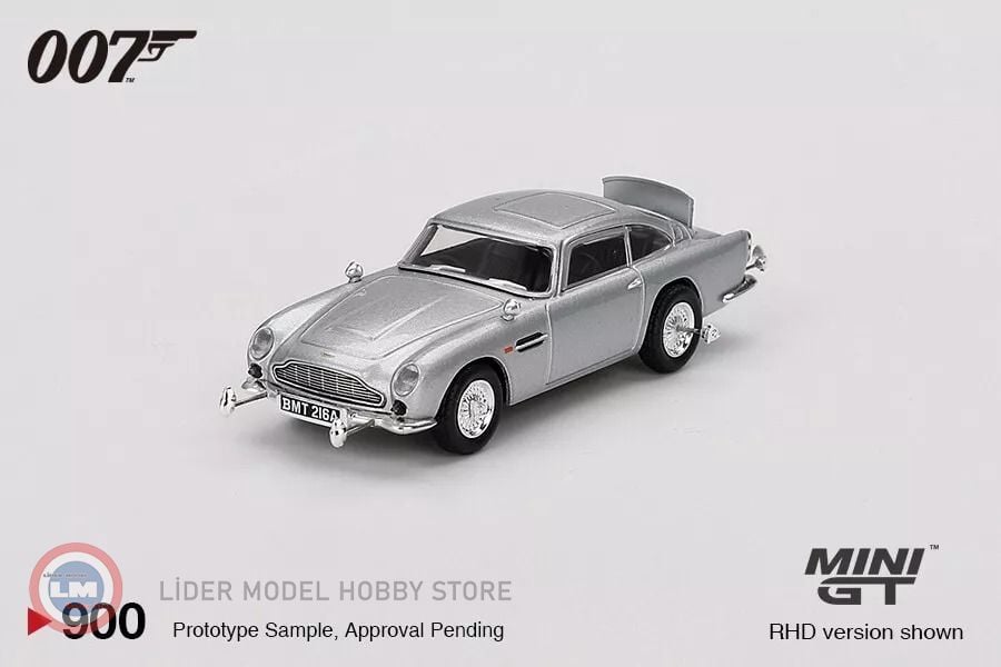 1:64 Mini GT MGT00900-007E 1965 Aston Martin DB5 GOLDFINGER ENGLISH BLISTER PACKAGING