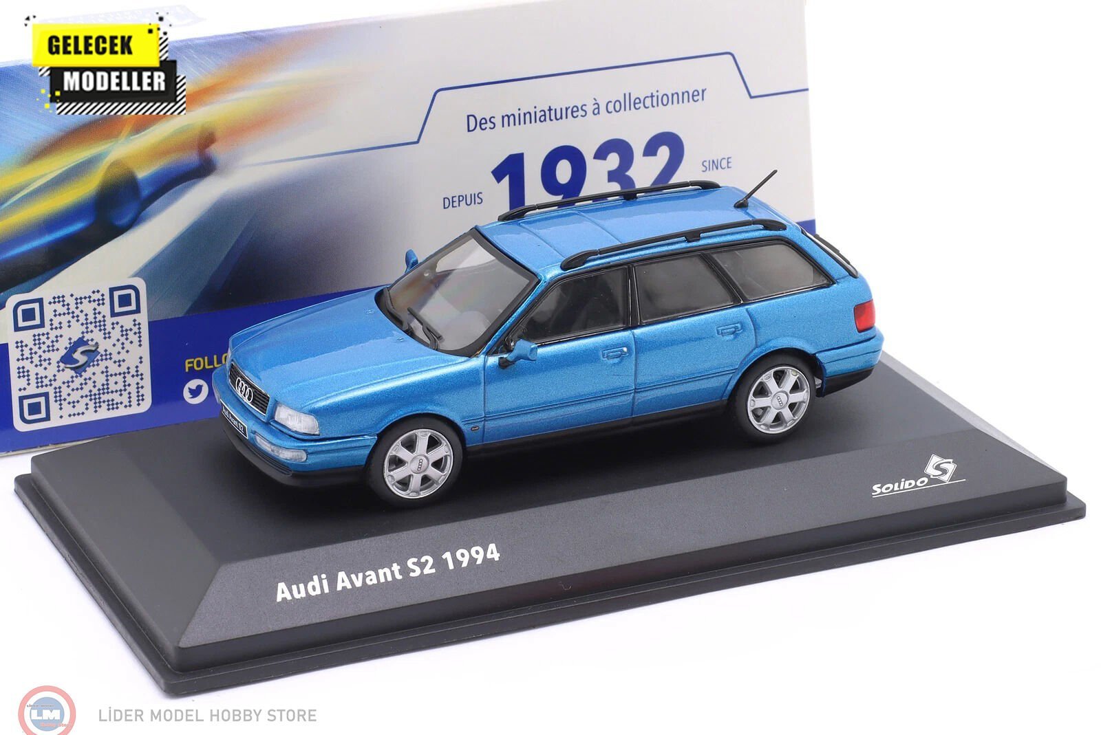 1:43 Solido 1994 Audi S2 Avant