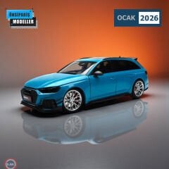 1:18 Kilo Works 2020 Audi RS4 Darwin Pro B9 Avant Blue Metallic