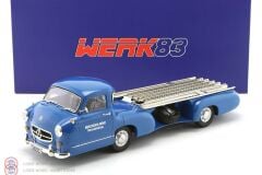 KUSURLU 1:18 WERK83 Mercedes Benz Renntransporter  1955    “The Blue Wonder''