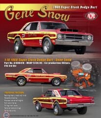 ACME 1:18 Dodge Dart Super Stock Gene Snow 1968