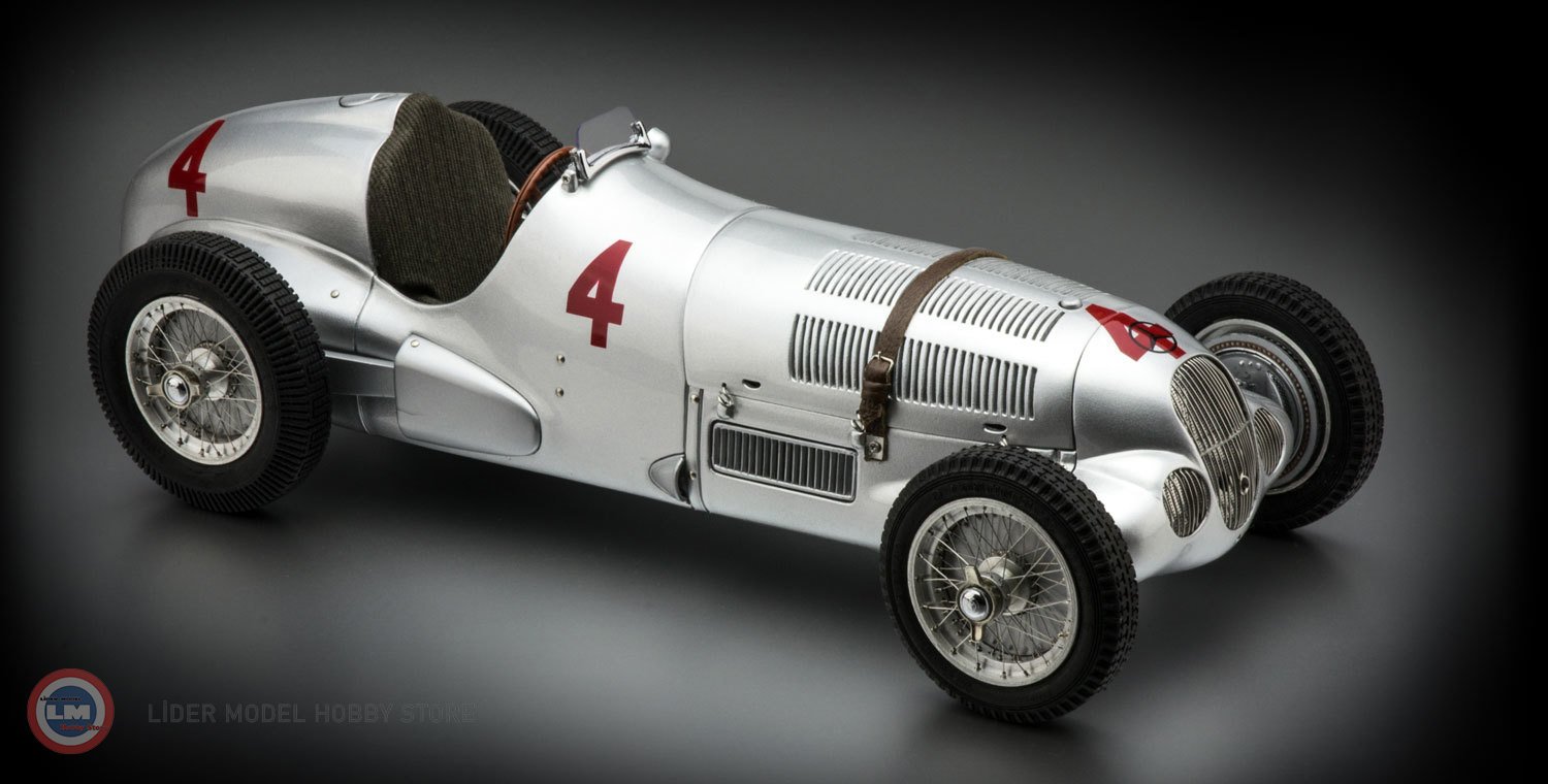 1:18 CMC 1937 Mercedes Benz W125 GP Donington #4 Seaman
