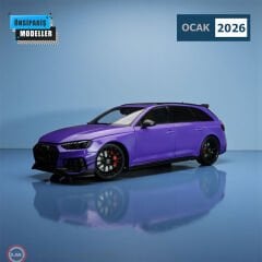 1:18 Kilo Works 2020 Audi RS4 Darwin Pro B9 Avant Purple Metallic