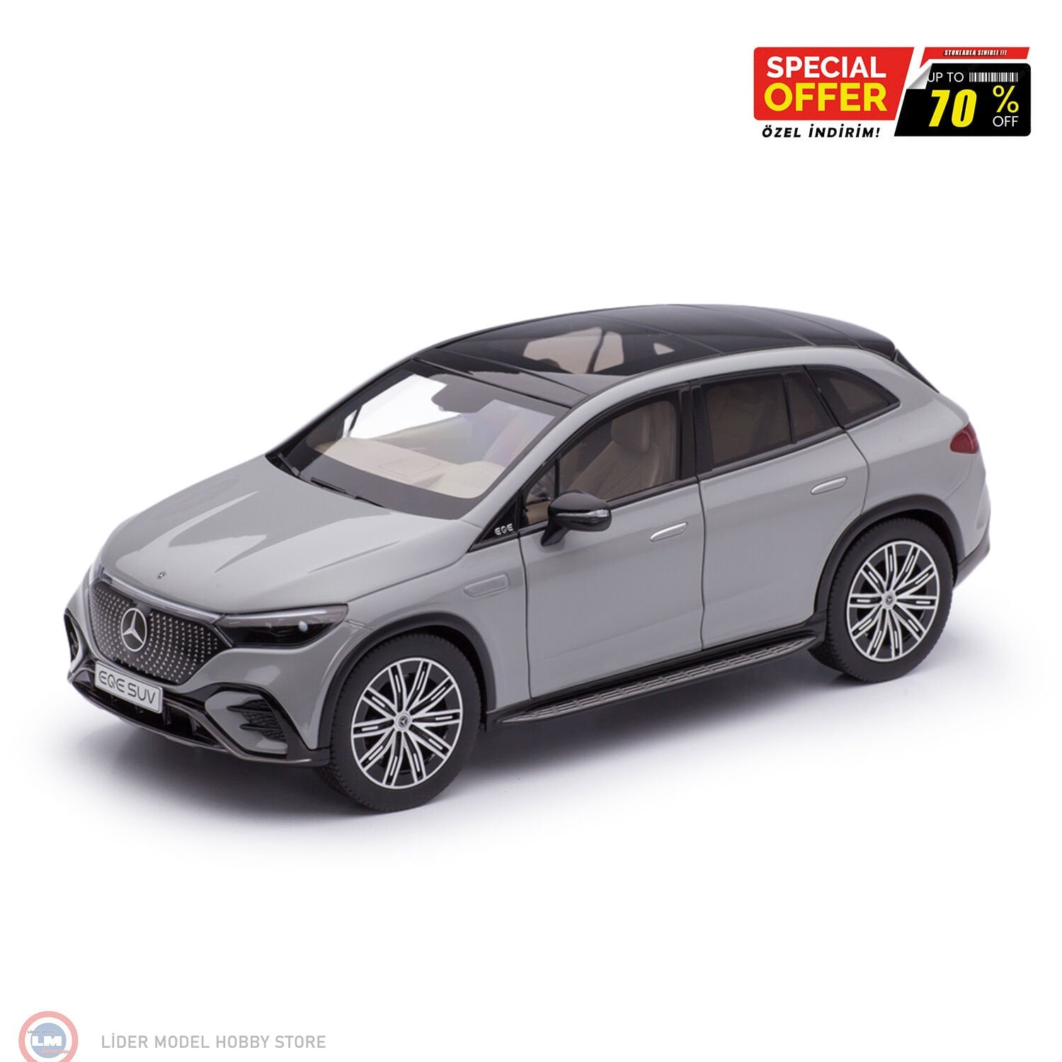 1:18 NZG 2023 Mercedes Benz EQE SUV AMG Line X294