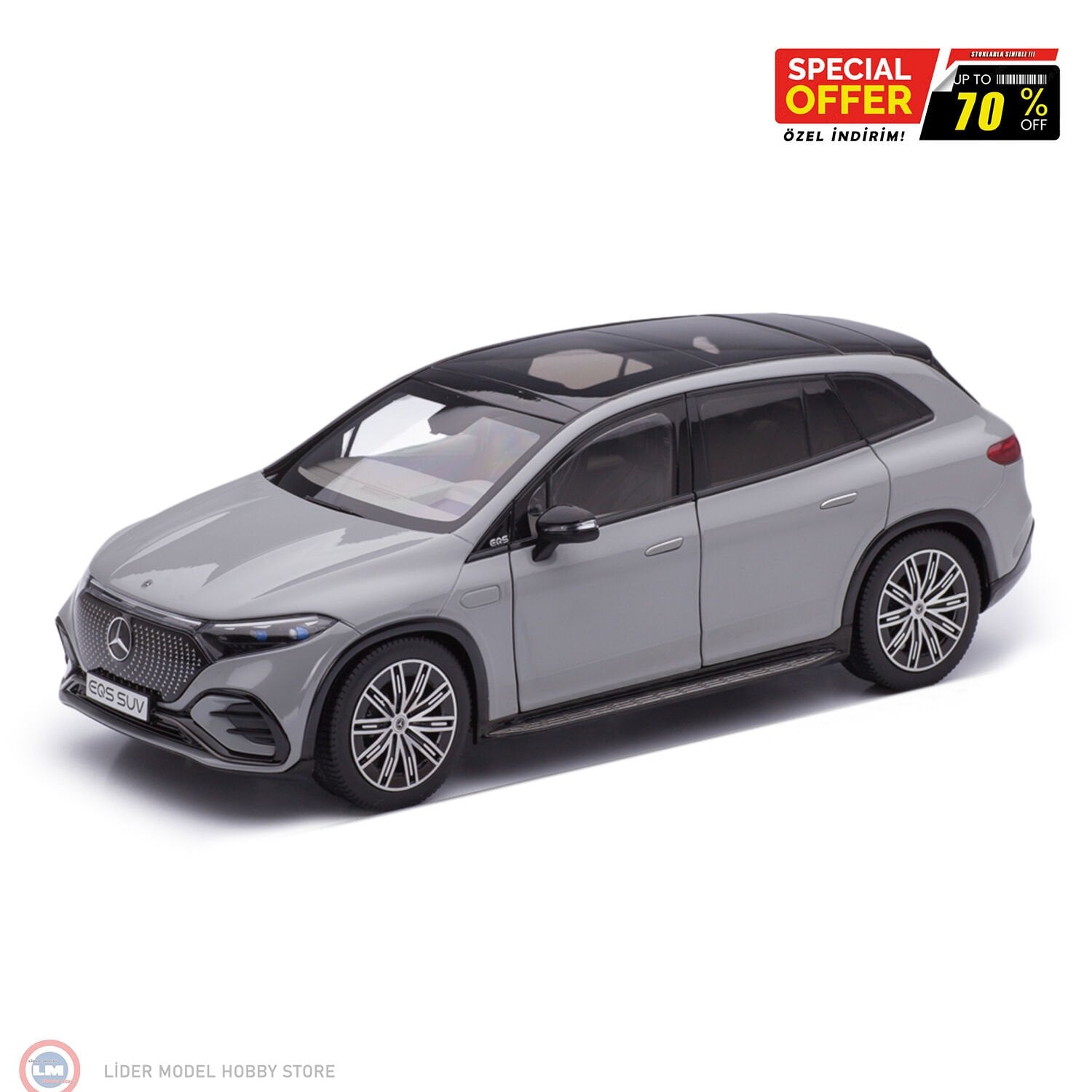 1:18 NZG 2023 Mercedes Benz EQS SUV AMG Line X296