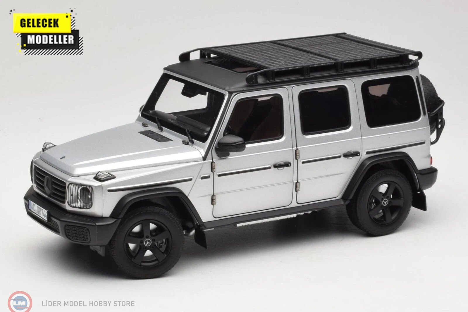 1:18 Norev 2024 Mercedes Benz G Class W463 Iridium Silver