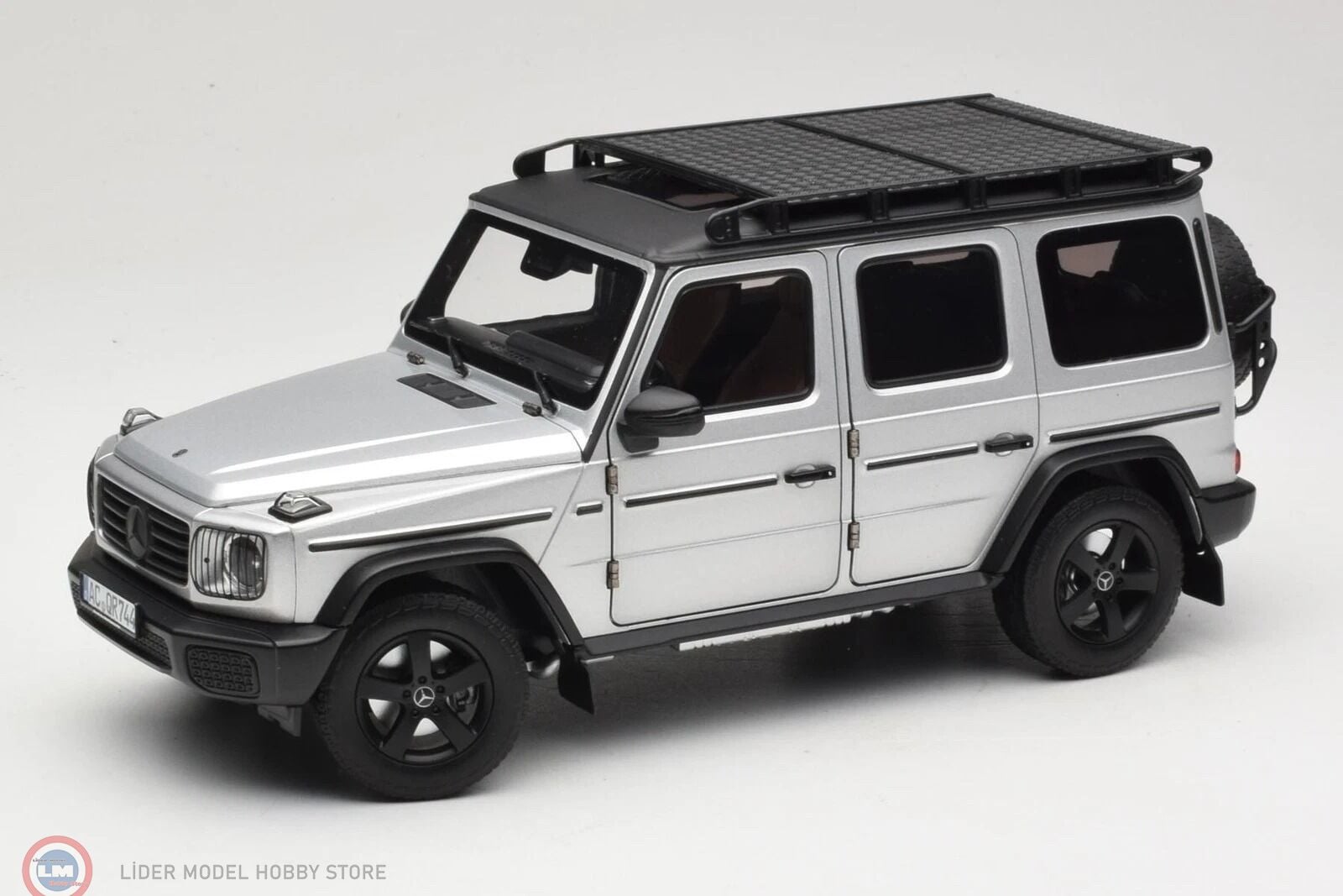 1:18 Norev 2024 Mercedes Benz G Class W463 Iridium Silver