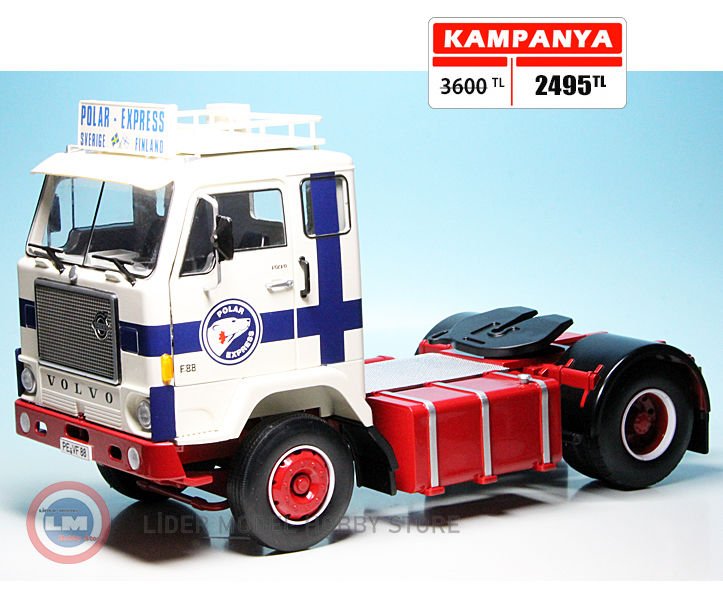 1:18 1965 Volvo F88 Polar Expresso F12