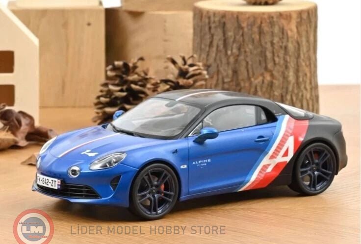 1:18 Norev 2021 Renault Alpine A110 S Sidetrack MONZA GP #14 Fernando ALONSO