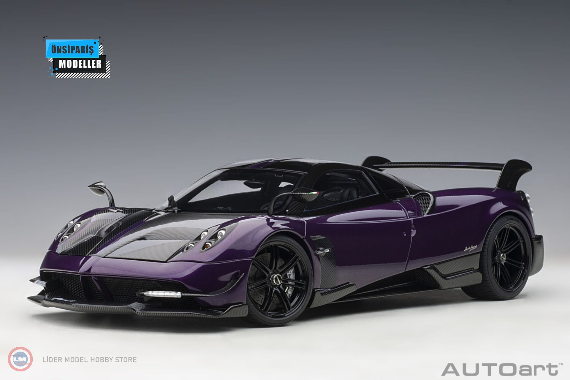 Autoart - 1:18 Pagani Huayra BC Mor - 21.434,85 TL - 20.363,11 TL