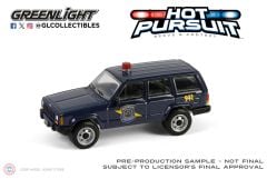 1:64 Greenlight 2001 Jeep Cherokee Michigan State Police