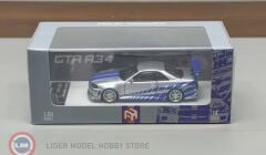 1:64 Focal Horizon Nissan Skyline GTR R34 Fast & Furious Brian's R34