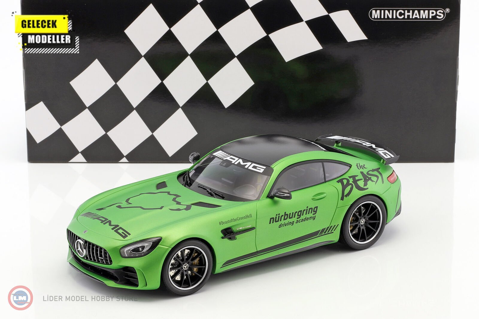 1:18 2017 Mercedes Benz AMG GT-R RING TAXI
