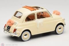 1:18 Norev 1968 Fiat 500 L - Wedding Gift