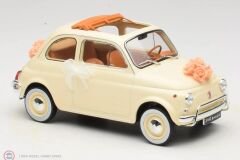 1:18 Norev 1968 Fiat 500 L - Wedding Gift