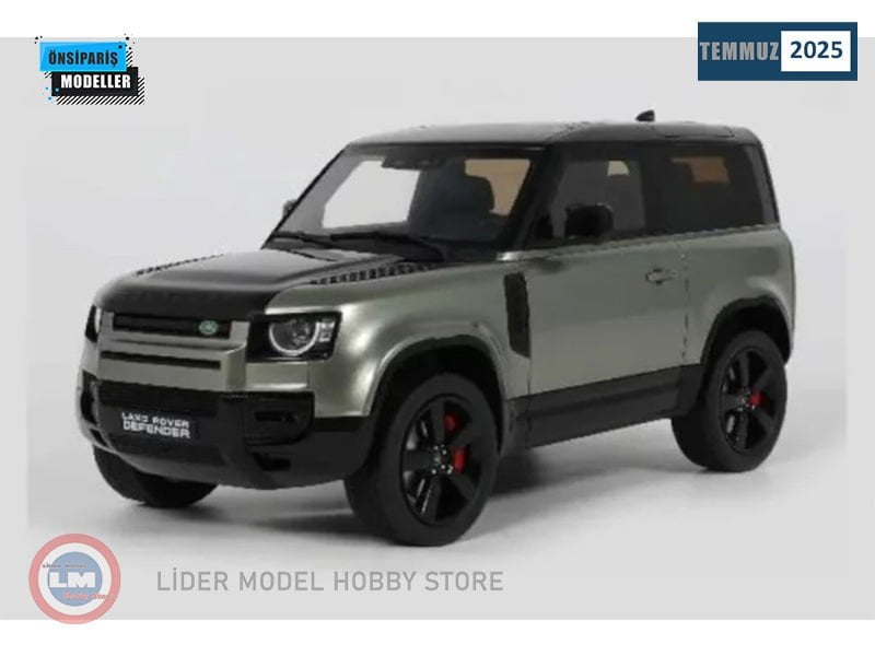 1:18 Land Rover Defender P400 X-Dynamic HSE Pangea Green