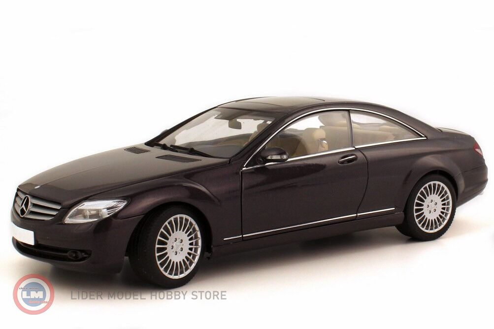 1:18 2006 Mercedes Benz CL Class Coupe C216 Dealer Edition