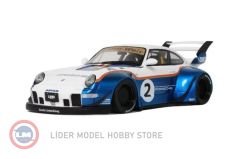 1:18 2023 Porsche RWB X Liberty Walk White