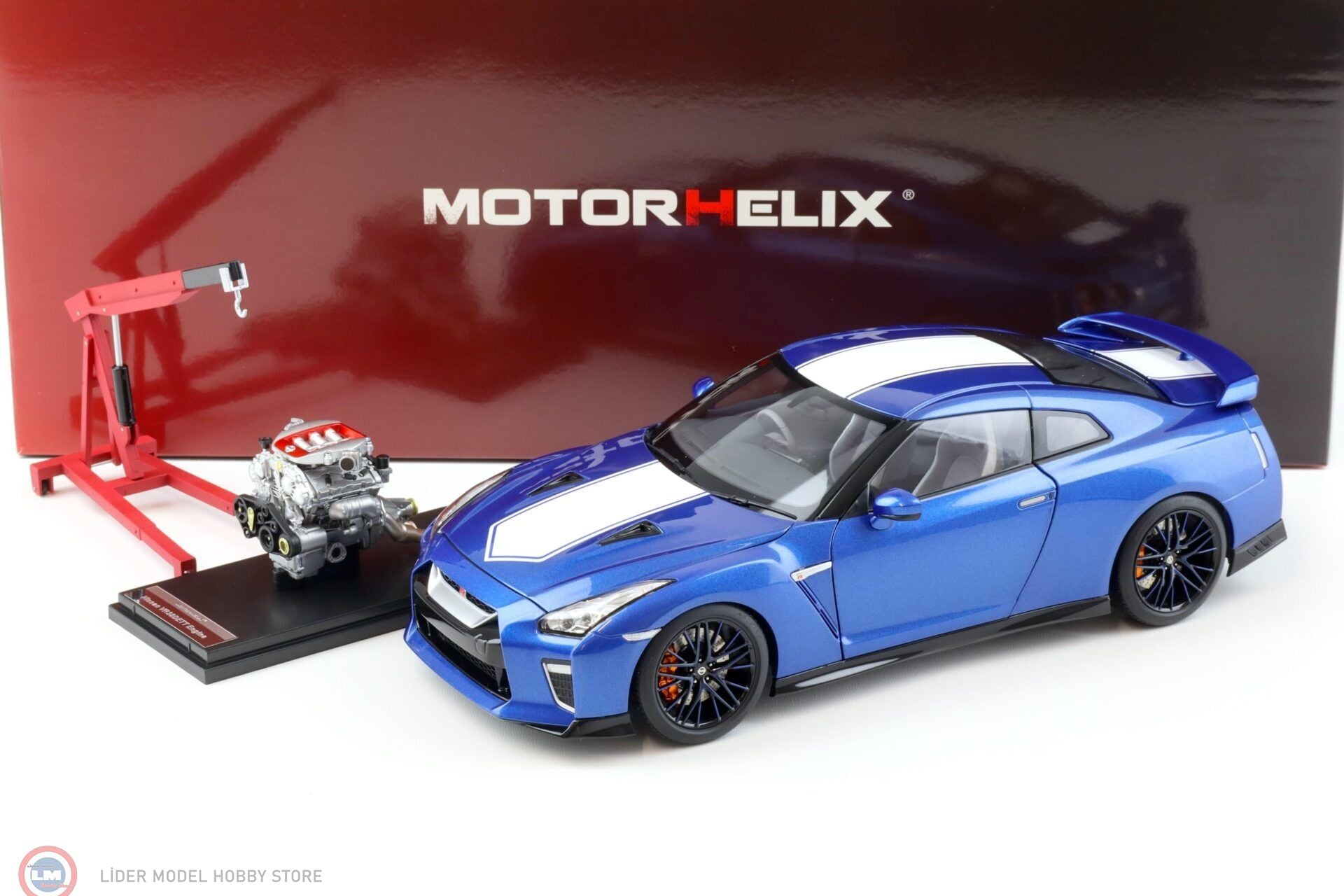 1:18 Nissan GT-R (R35) 50th Anniversary Wangan blue