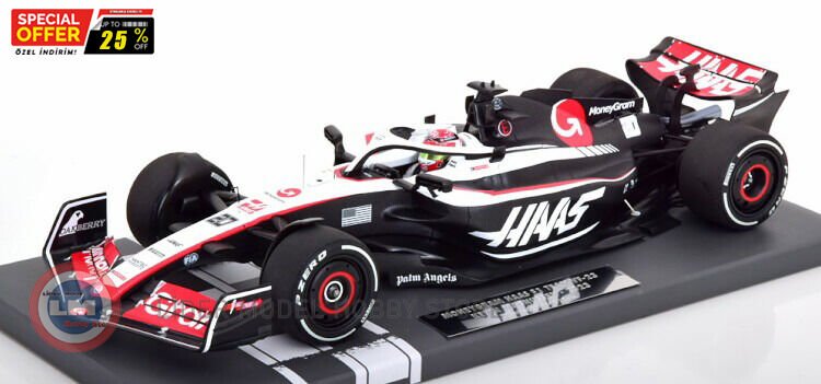 1:18 Minichamps 2023 HAAS MONEYGRAM F1 TEAMVF #20 – KEVIN MAGNUSSEN