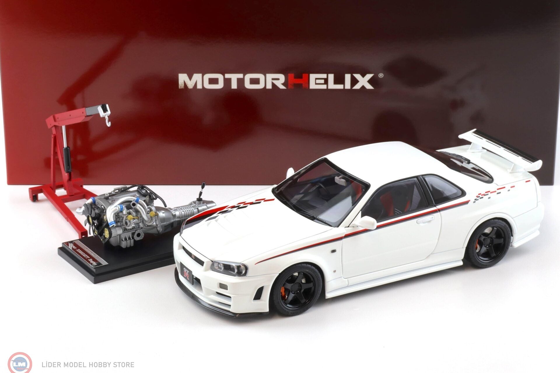1:18 Nissan Skyline GT-R R34 Nismo CRS Livery