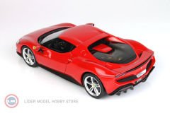 1:18 2021 Ferrari 296GTB Rosso Corsa Model Car with showcase Limited