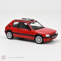 1:18 Norev 1991 Peugeot 205 GTi 1.9 PTS deco - vallelunga red