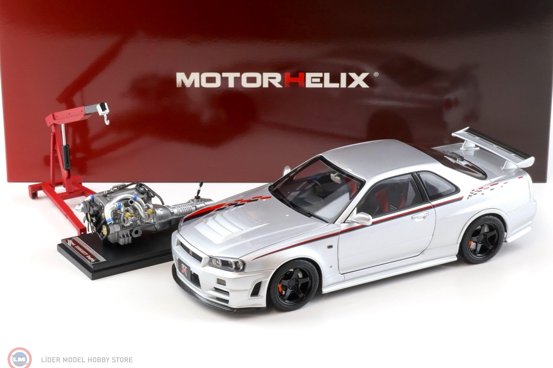 1:18 Nissan Skyline GT-R R34 Nismo CRS Livery