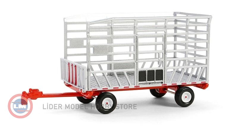 1:64 Greenlight Bail Throw Wagon