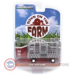 1:64 Greenlight Bail Throw Wagon