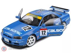 1:18 2000 Nissan Skyline GT-R R34 #12 Calsonic Blue