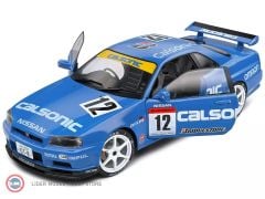 1:18 2000 Nissan Skyline GT-R R34 #12 Calsonic Blue