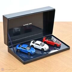 1:43 Norev 2025 Renault Alpine Tricolore with 3 models Alpine A110