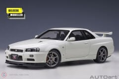 1:18 Autoart 2001 Nissan Skyline GT- R (R34) V- Spec II