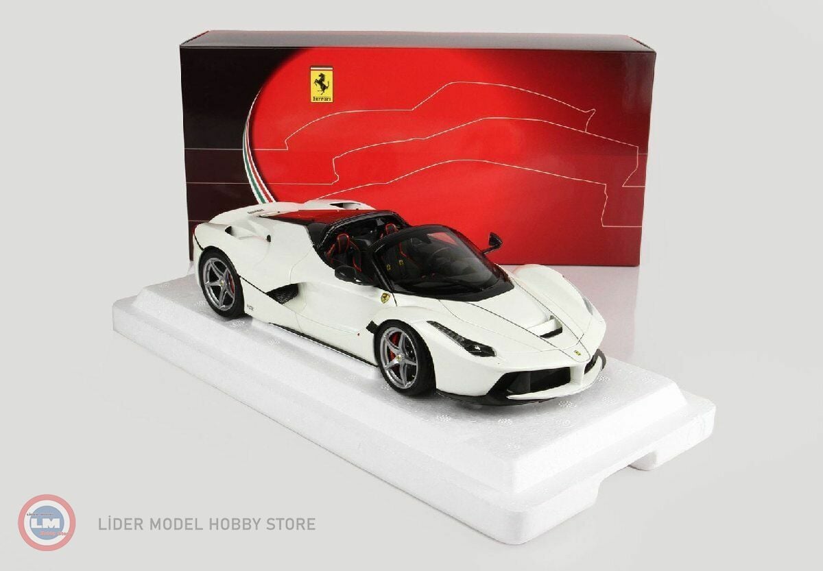 1:18 BBR FERRARI LAFERRARI APERTA – Bianco Italia