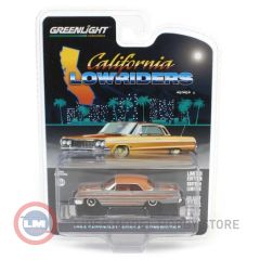 1:64 Greenlight 1963 Chevrolet Impala SS Convertible Top Up in Bronze Metallic
