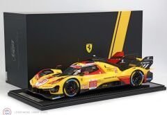 1:12 BBR 2024 Ferrari 499P No83 Le Mans Kubica Ye Shwartzman