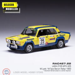 1:43 IXO 1983 Lada 2105 MTX, #25, Barum Rally,M.LankM.Tyce,
