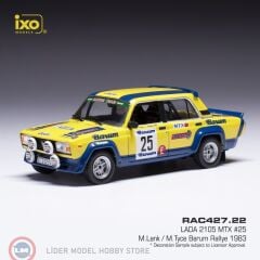 1:43 IXO 1983 Lada 2105 MTX, #25, Barum Rally,M.LankM.Tyce,
