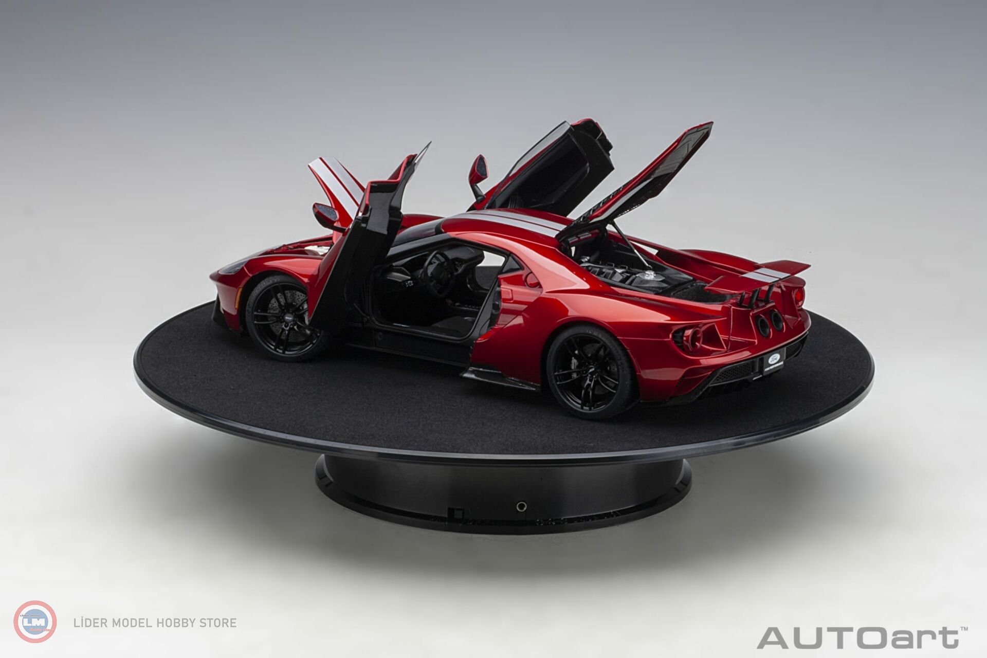 1:18 Döner Sergileme Standı - 31 cm Display Turntable